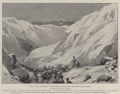 The Chitral Expedition, with General Gatacre and the Buffs on the March by William Barnes Wollen